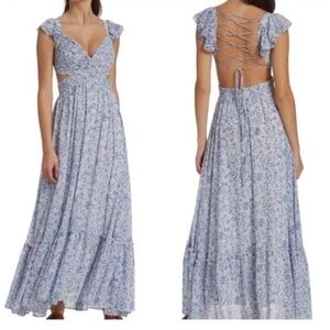 ASTR the label Primrose Floral Strappy Back Maxi